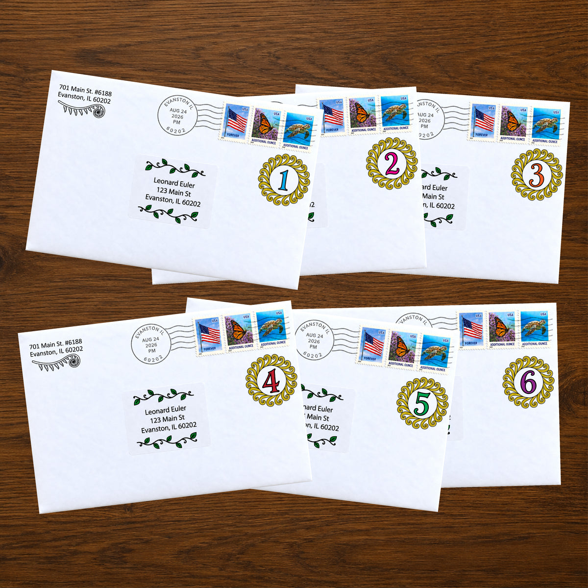 The Pattern Keepers: Prepaid Letters 1-6