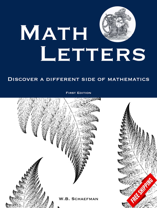 Math Letters Softcover Book